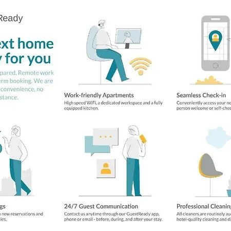 Lägenhet Guestready - Riber Apts